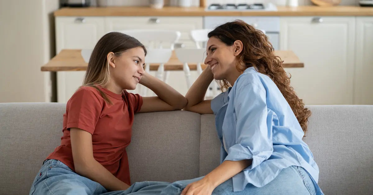 mama fiica prima menstruatie