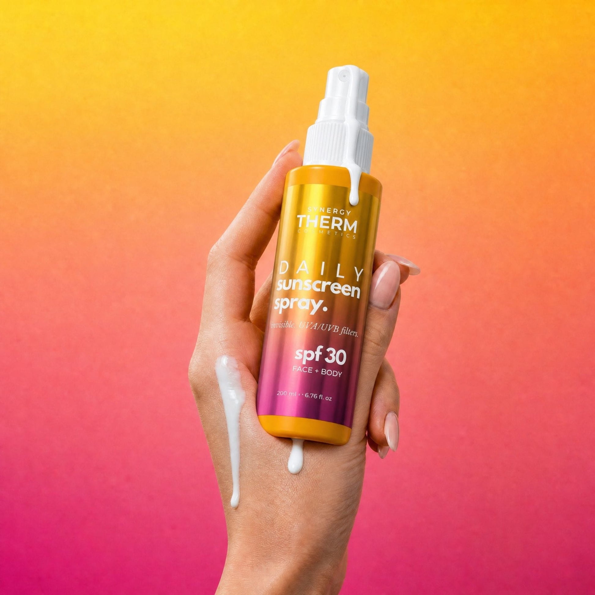 DAILY SUNSCREEN SPRAY SPF 30 — Protecție Solară Lejeră, UVA/UVB, 200 ml femiekostore