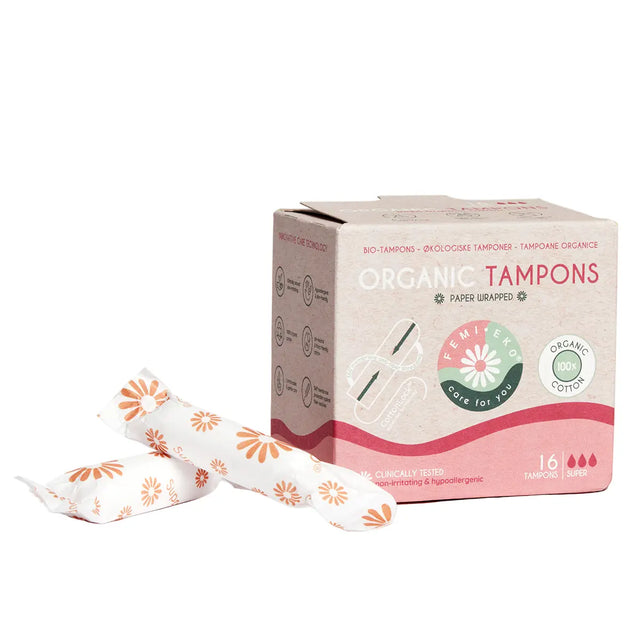 Tampony z bawełny organicznej