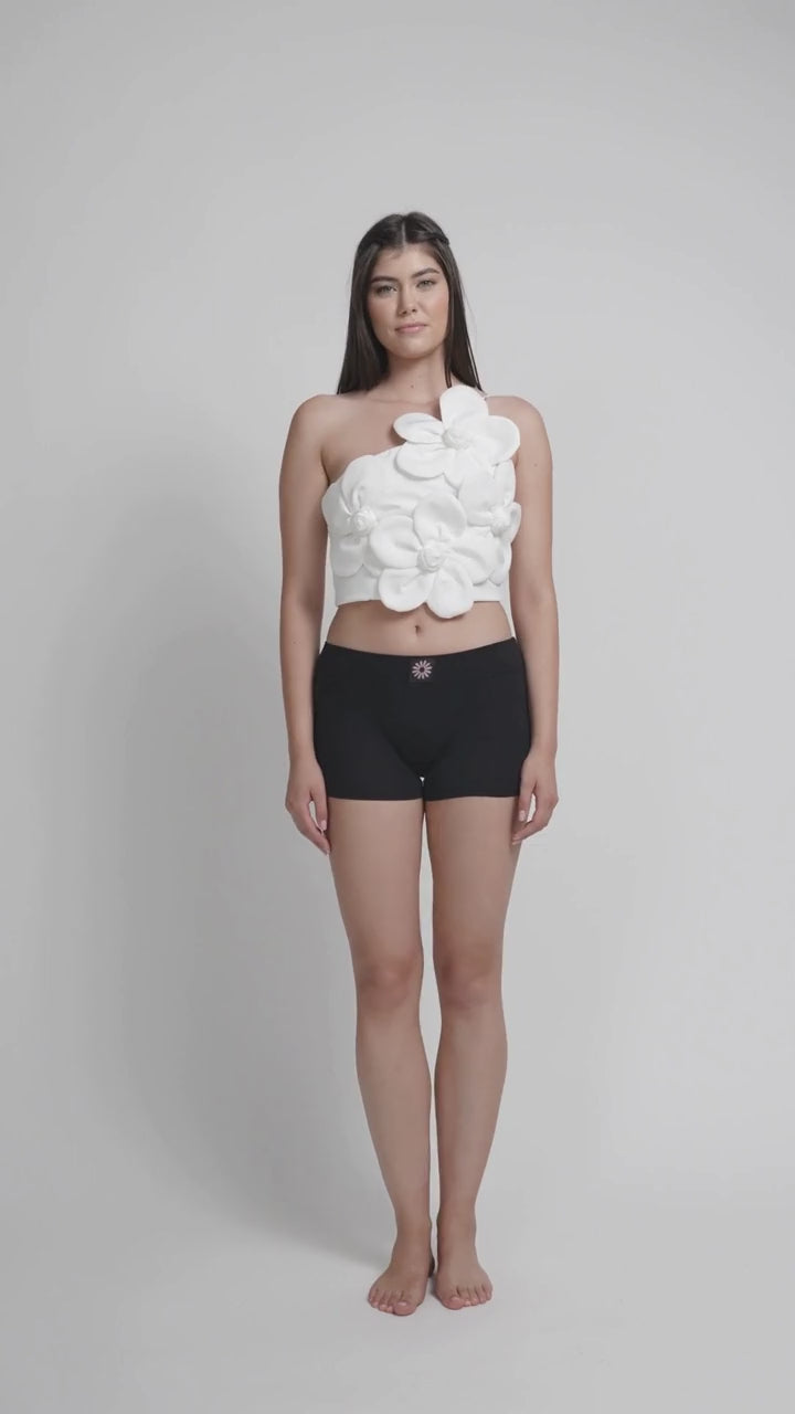 Încărcă videoclipul: Nora | Chiloți menstruali tip boxer | Negru